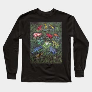 Tropical Frogs Long Sleeve T-Shirt